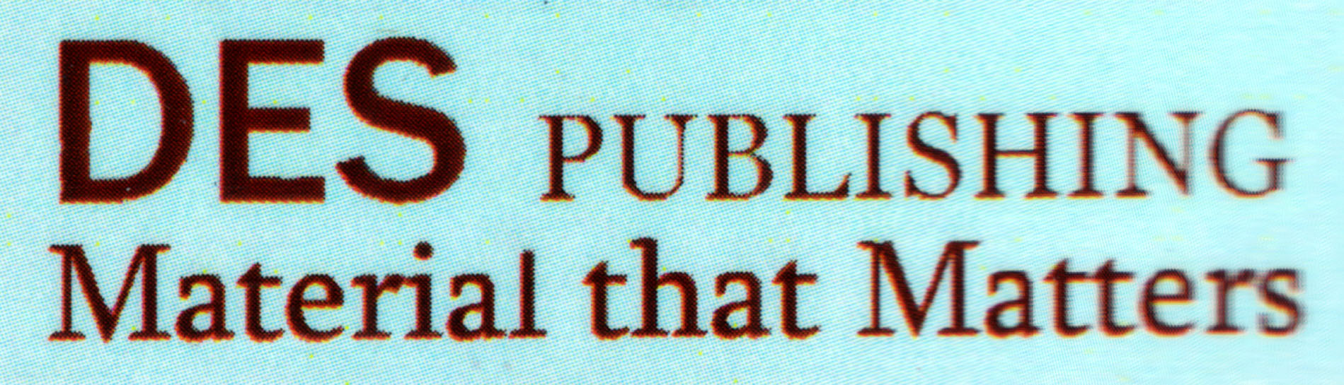 D E S publishing logo